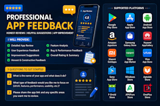 do app permissions and app feedback and app promotion