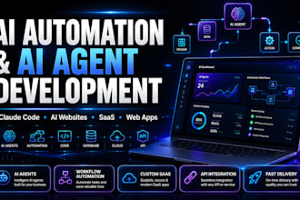 build ai automation, ai agents, websites, and saas apps