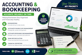 do bookkeeping, ap and ar management