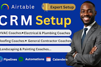 build a coaching business CRM and client tracker in airtable