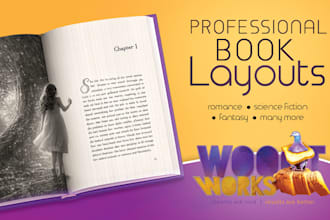 professional novel book layout