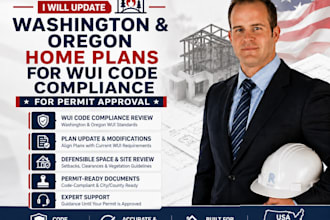 update washington and oregon home plans for wui code compliance