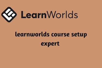 setup learnworld course setup