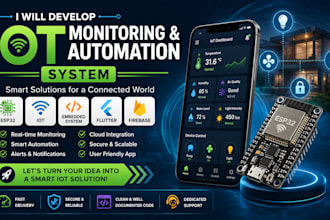 develop iot monitoring and automation system