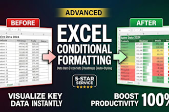 clean, format, and visually enhance your excel data