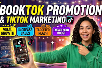 do viral booktok promotion and tiktok marketing