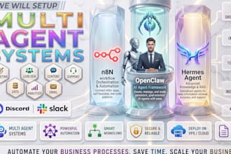 setup and fix openclaw, hermes, n8n automations
