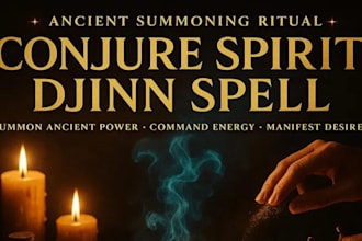 summon wish djin, demon protector, seductive succubus, spirit companions, jinn