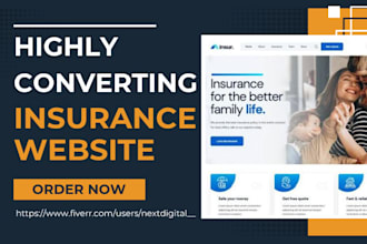 design life insurance squarespace landing page unbounce figma lovable website
