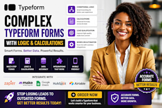 build complex typeform forms with logic calculations and lead generation