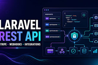 build secure laravel rest apis and stripe integrations
