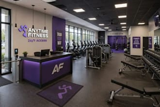 design your commercial gym or fitness facility interior with realistic 3d render