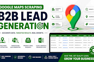 do google map scraping b2b data extraction prospect email list lead generation