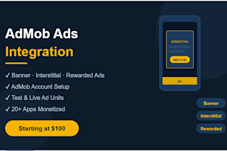 integrate admob ads into your android app with banner and interstitial