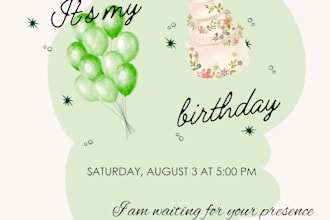 design attractive custom invitation cards