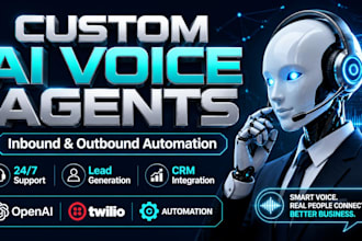 build an ai voice agent for inbound and outbound calls
