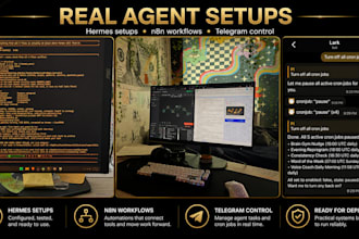 set up your hermes or openclaw ai agent