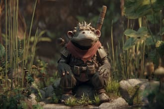 design creative concepts for characters props and world