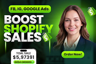 run shopify facebook ads, instagram ads campaign