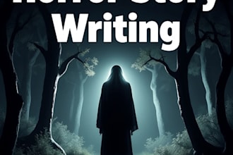 write a scary horror story in bengali and english