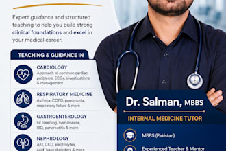 tutor you for usmle step 1 and step 2ck coaching