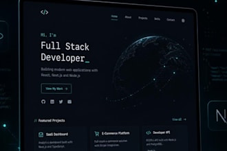 create a stunning personal portfolio using react and next js