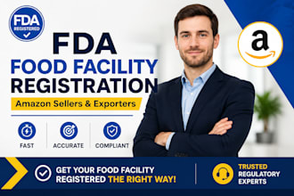 do fda food facility registration for amazon sellers and food exporters