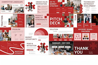 design executive vc fundraising decks storytelling slide conference presentation