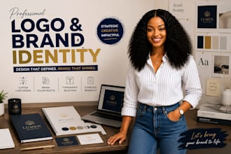design business logo,brand identity and branding kit