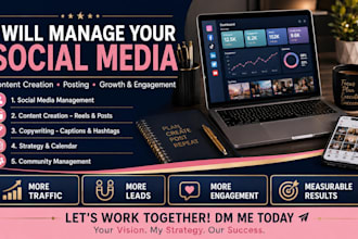 do social media management for beauty brands
