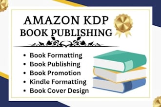 do amazon kdp book writing, kindle book publishing, book editing