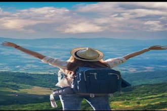 design professional travel flyers for travel advisors