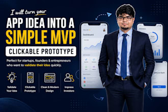 turn your app idea into a simple clickable mvp prototype