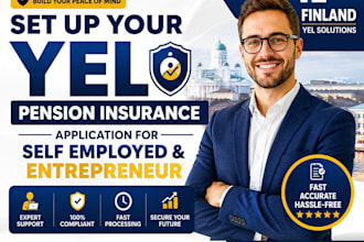 set up your yel pension insurance application for self employed and entrepreneur
