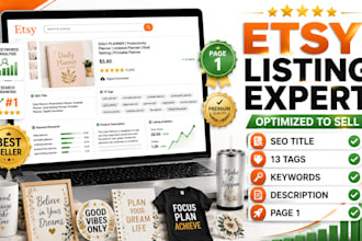 optimize etsy listings with SEO to boost sales
