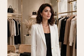 design luxury minimalist boutique poster