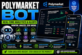 blockchain developer for polymarket kalshi, ai copy trading, pump fun bot