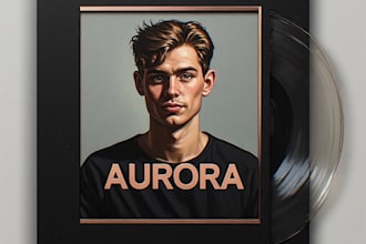 design creative and stunning album cover or single artwork