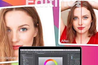 do professional photo retouching