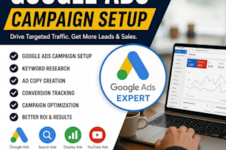 setup google ads campaign adwords PPC and conversion tracking