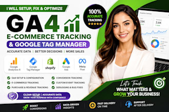 redesign shopify website fix ga4 ecommerce tracking  GTM  google analytics 4,g4