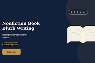 write epic book description, KDP book blurb for nonfiction books