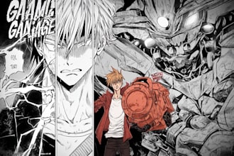 draw manga book illustrations for novels stories