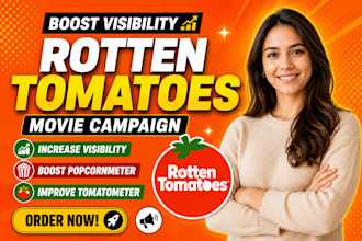 promote rotten tomatoes movie to increase visibility porconmeter and tomatometer