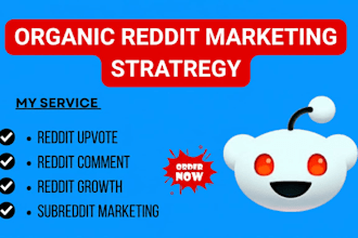 implement reddit SEO for iptv website, ai products website, with organic growth