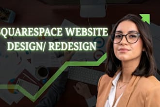 create squarespace website design, redesign squarespace, website development