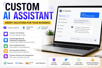 create a custom ai assistant for your business