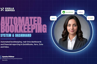build an automated bookkeeping system and dashboard