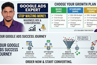 set up a high converting google ads campaign