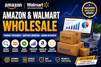 do amazon and walmart wholesale management